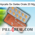 Apcalis Sx Gelée Orale 20 Mg 43